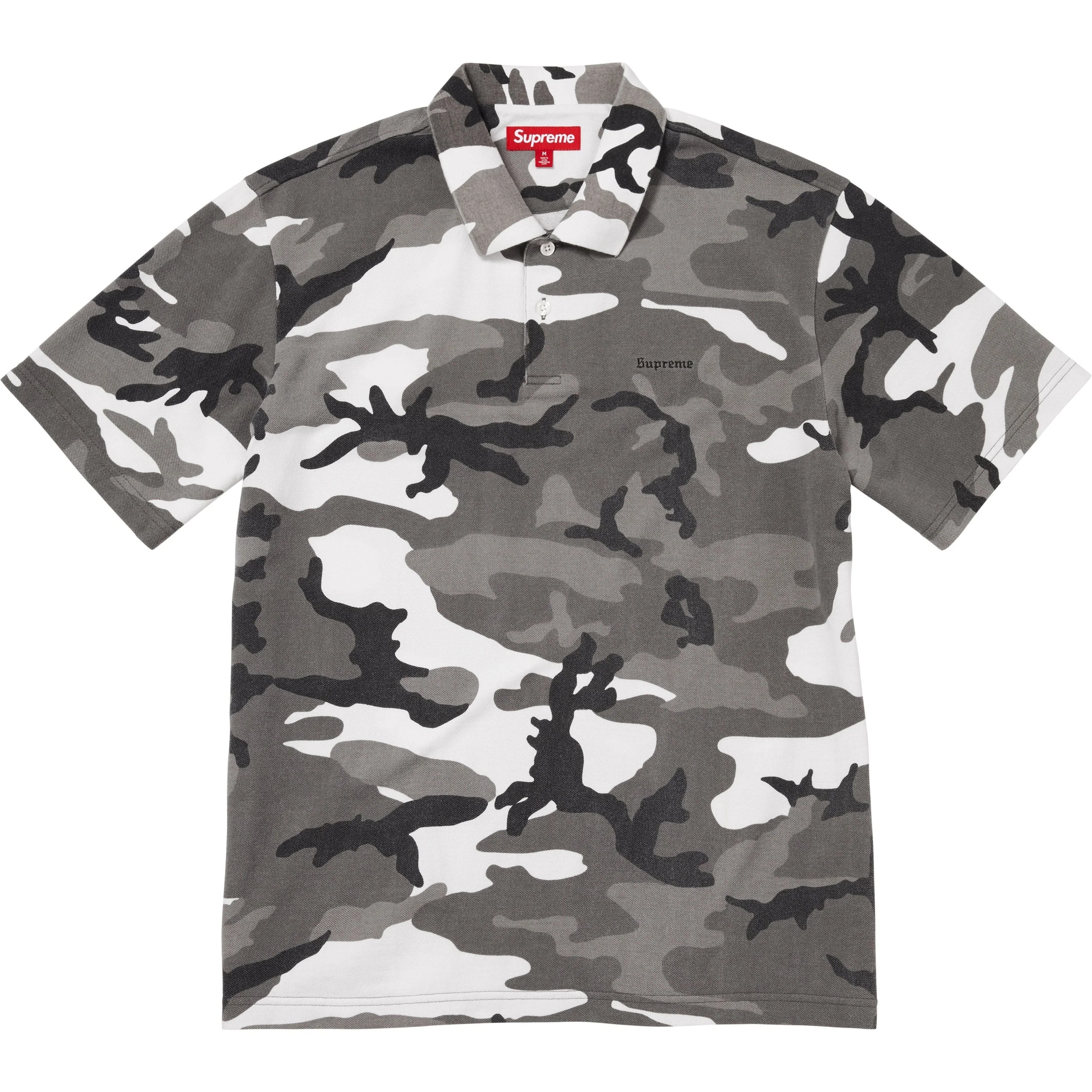 Washed Camo Polo view 3